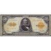 Image 1 : 1922 $50 Gold Certificate Note