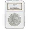 Image 1 : 1887 $1 Morgan Silver Dollar Coin NGC MS63