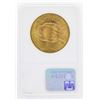 Image 2 : 1908 $20 No Motto St. Gaudens Double Eagle Gold Coin Wells Fargo Nevada NGC MS67