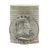 Roll of (20) 1953-D Brilliant Uncirculated Franklin Half Dollar Coins