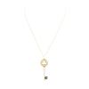 Image 2 : 18KT Yellow Gold Ladies 0.04ct Diamond Pendant and Chain