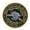 Image 2 : .999 Silver Treasure Island Las Vegas $10 Casino Limited Edition Gaming Token