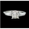 Image 1 : Platinum 1.81ctw Diamond Ring