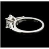 Image 3 : Platinum 1.81ctw Diamond Ring