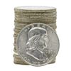 Image 1 : Roll of (20) 1959-D Brilliant Uncirculated Franklin Half Dollar Coins