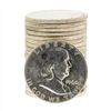 Image 1 : Roll of (20) 1960 Brilliant Uncirculated Franklin Half Dollar Coins