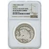 1986 China 5 Yuan Panda Silver Coin World Wildlife Fund NGC PF69 Ultra Cameo