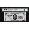 Image 1 : 1929 $20 Federal Reserve Bank of Minneapolis Note PMG Choice Uncirculated 64