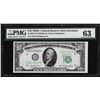 Image 1 : 1950A $10 Federal Reserve Note Cleveland Fr. 2011-D PMG Choice Uncirculated 63