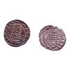 Image 2 : Lot of (2) 1540-1590 KB Hungary Ferdinand I - Madonna & Child Silver Denar Coins
