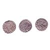 Image 2 : Lot of (3) 1540-1590 KB Hungary Ferdinand I - Madonna & Child Silver Denar Coins