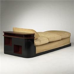 Paul T. Frankl daybed with attached bookcase