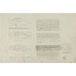 Frank Lloyd Wright Mat and Heating drawing f