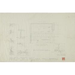 Frank Lloyd Wright Cabinetry draft for Mr. a