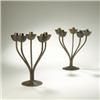 Image 1 : Hayno Focken candleholders, pair
