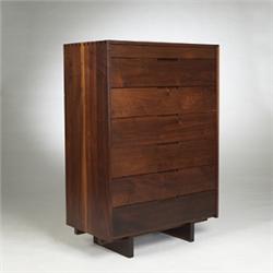 George Nakashima tall cabinet