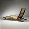 Image 1 : George Nakashima an early Long Chair