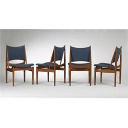 Finn Juhl Egyptian Chairs, set of eight