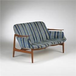 Finn Juhl settee, model no.53