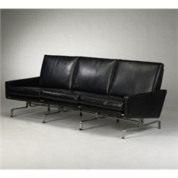 Poul Kjaerholm PK-31-3 sofa