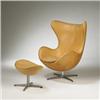 Arne Jacobsen Egg chair and ottoman