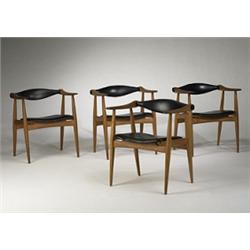 Hans Wegner dining chairs, set of four