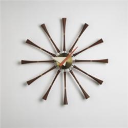 George Nelson & Associates Spool clock, mode