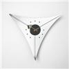 Image 1 : George Nelson & Associates Triangle clock, m