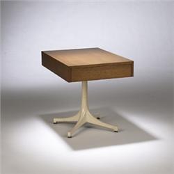 George Nelson & Associates Pedestal End Tabl