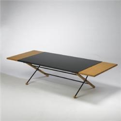 Greta Grossman Drop-Leaf coffee table