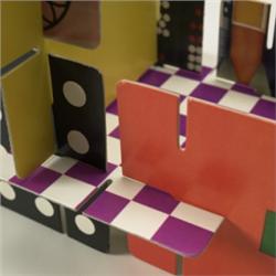 Charles Eames House of Cards, set of three