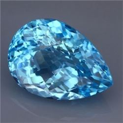 Natural Swiss Blue Topaz 42.70 carats - VVS