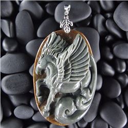 Natural Stone Hand carved Pendant