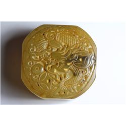 Old China Jade hand-carved Dragon Seal