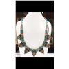 Image 1 : Tibet Hand Made Turquoise, Coral, Lapis Lazuli Necklace