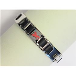 Stainless Steel "Think Pink" (approx 31.00g) Bracelet Retail $150