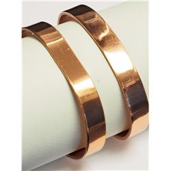 Genuine Copper (approx. 40.00g) 2 Set Bracelet Retail $100