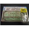 Image 1 : 1967 CENTENNIAL DOLLAR NOTE