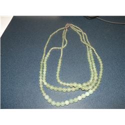 natural green aventurine necklace/retail $320