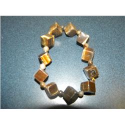 natural tigers eye bracelet/ retail $165