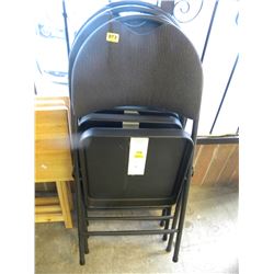 3 FOLDING CHAIRS