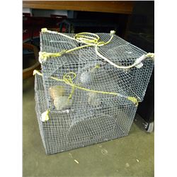 2 CRAB TRAPS