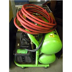 KAWASAKEE DUEL TANK AIR COMPRESSOR WITH HOSE