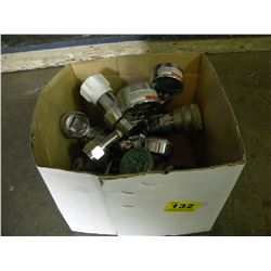 BOX OF OXY-ACET GAUGES