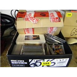BOX OF ASSORTED SPORTS CARDS