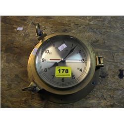 BRASS SHIP CLOCK