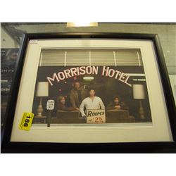 FRAMED MORRISON HOTEL PHOTO