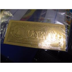 24K AMERICAN COLLECTIBLE GF $1 DOLLAR BILL