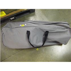 BAGGED FOLDING GREY CHAIR