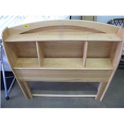 MAPLE SINGLE BOOK SHELF HEAD BOARD